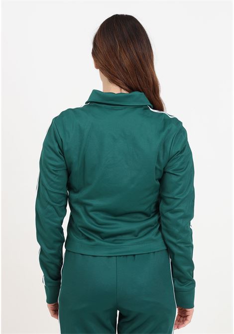 Felpa da donna verde a strisce laterali montreal ADIDAS ORIGINALS | IP0630.